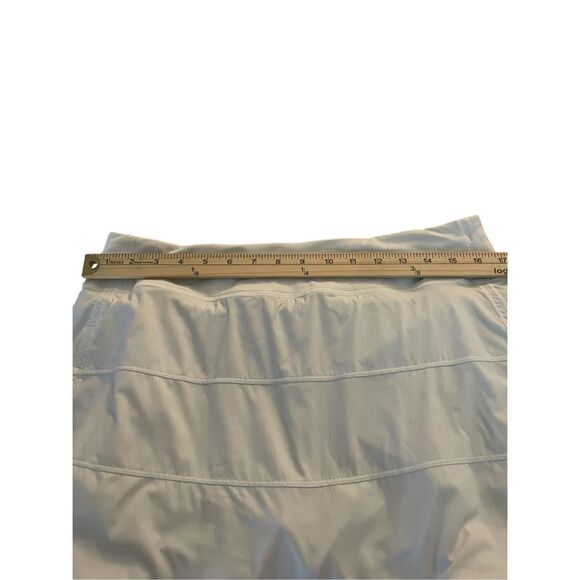 Lululemon Pace Rival Tall Tennis Skort White Size 10 Tall - Picture 8 of 16